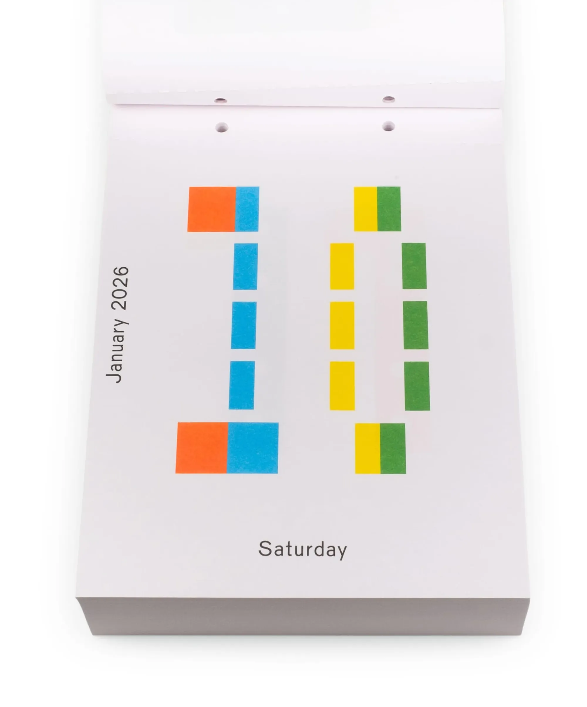 Wandkalender|Zeitplaner & Kalender * Abreißkalender Every Day Is a New Day - Karel Martens