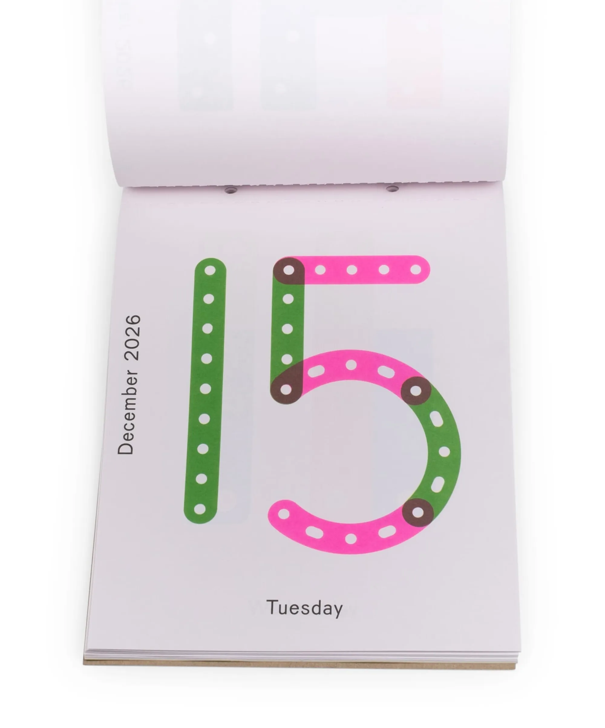 Wandkalender|Zeitplaner & Kalender * Abreißkalender Every Day Is a New Day - Karel Martens