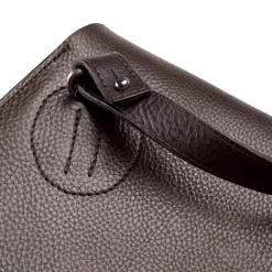 Notebook- & Aktentaschen * Ackermann Taschenmanufaktur Akten- und Notebooktasche Rindleder Dunkelbraun
