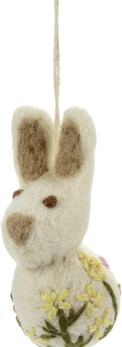 Osterdekoration * Én Gry & Sif Anhänger Osterhase Filz bestickt