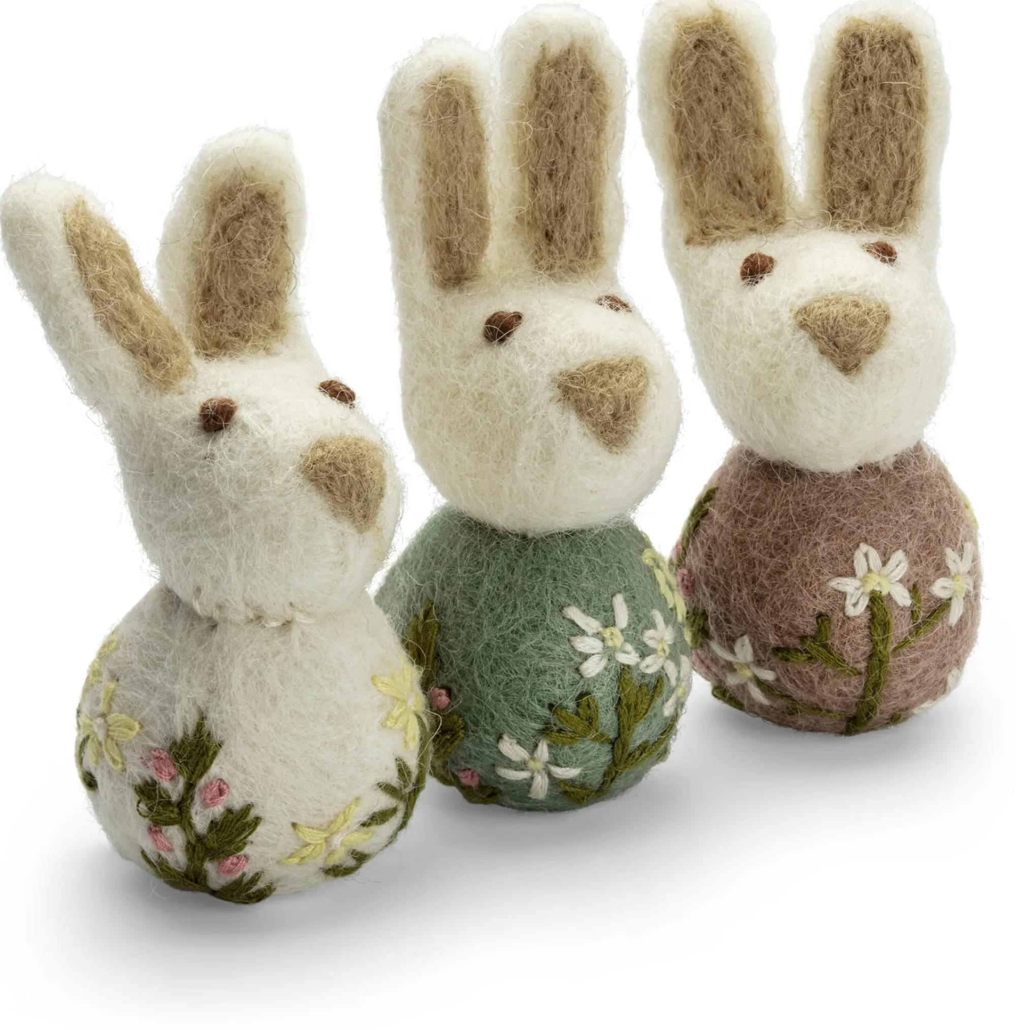 Osterdekoration * Én Gry & Sif Anhänger Osterhase Filz bestickt