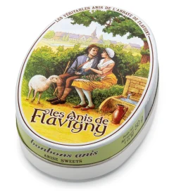Bonbons * Anis de l’Abbaye de Flavigny Anispastillen Anis natur Einzeldose