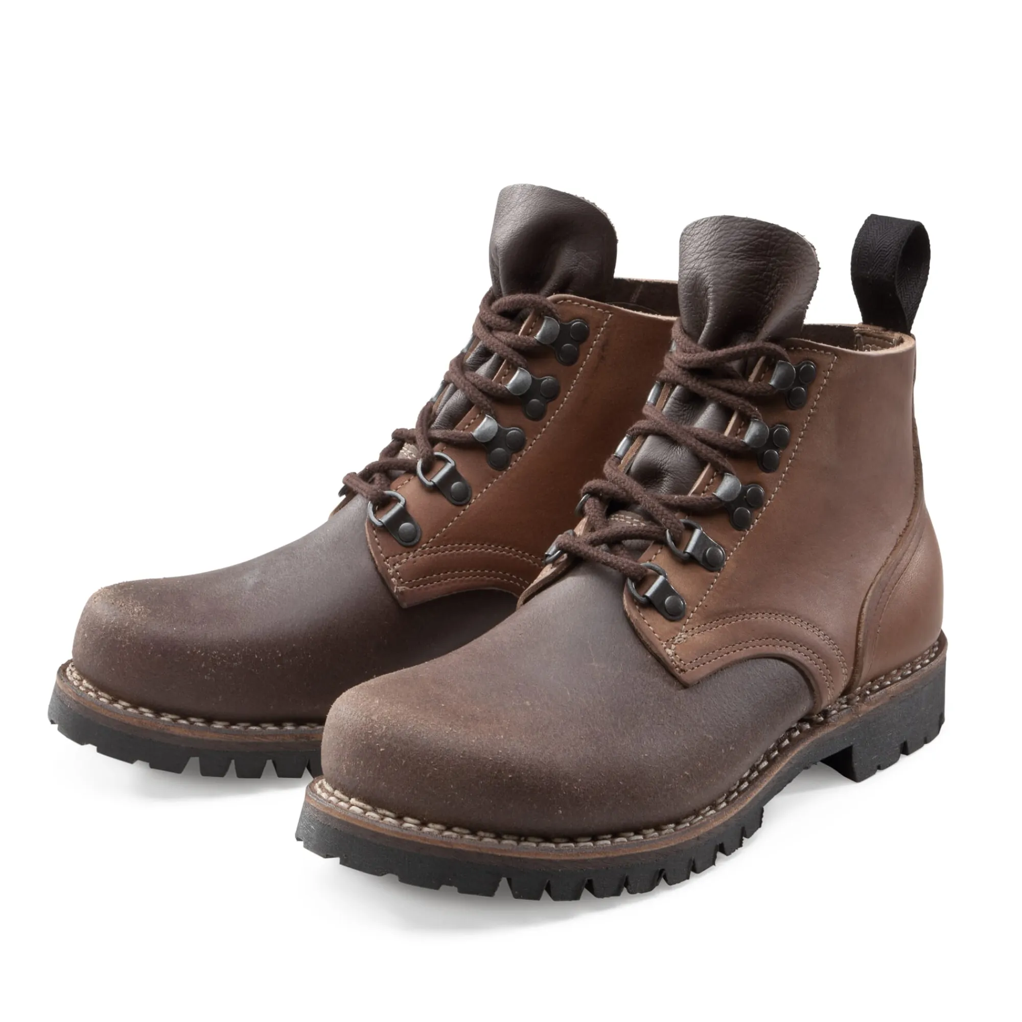 Stiefel|Klassische Herrenschuhe * Schuh-Bertl Arbeitsstiefel Juchtenleder Braun