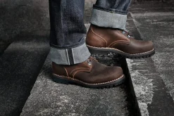Stiefel|Klassische Herrenschuhe * Schuh-Bertl Arbeitsstiefel Juchtenleder Braun
