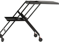Kleinmöbel|Tische * Alessi Arbeits- und Serviertisch Plico, rollbar