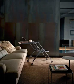 Kleinmöbel|Tische * Alessi Arbeits- und Serviertisch Plico, rollbar