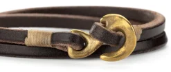Schmuck|Schmuck * Timeless Leather Craftsmanship Arband Rindeder Braun