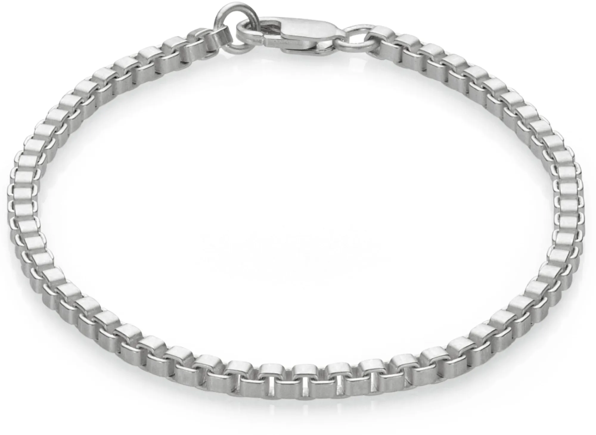 Schmuck * Ménard Armband Venezianer eckig, Silber