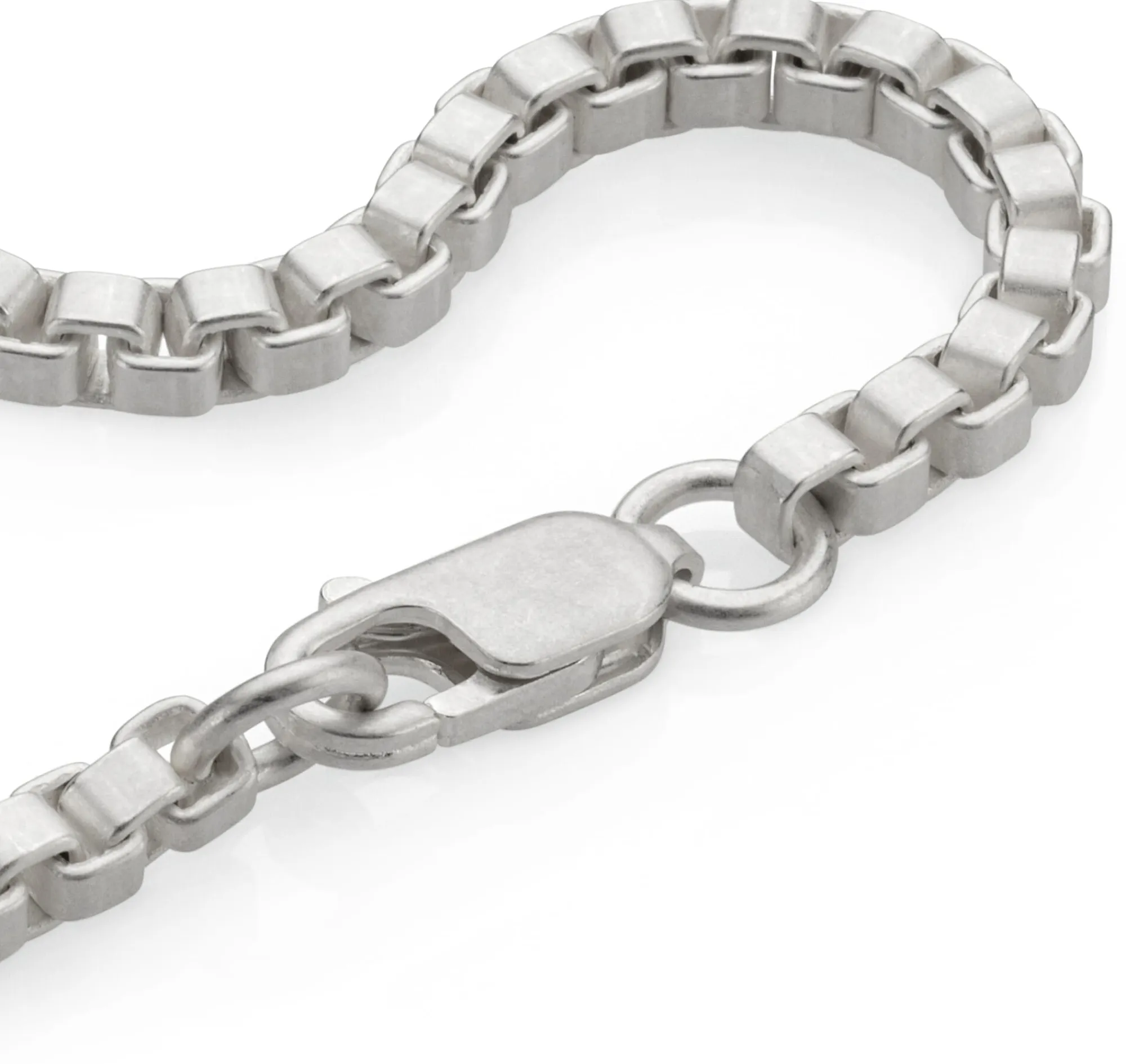 Schmuck * Ménard Armband Venezianer eckig, Silber
