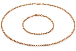Schmuck * Ménard Armkette Venezianer roségoldplattiert