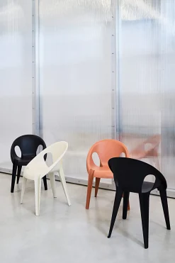 Gartenstühle * Magis Armlehnstuhl Bell Chair Orange