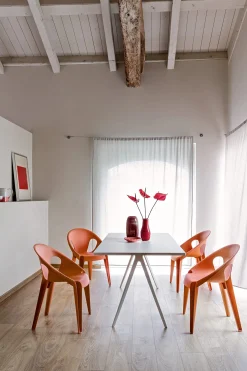 Gartenstühle * Magis Armlehnstuhl Bell Chair Orange