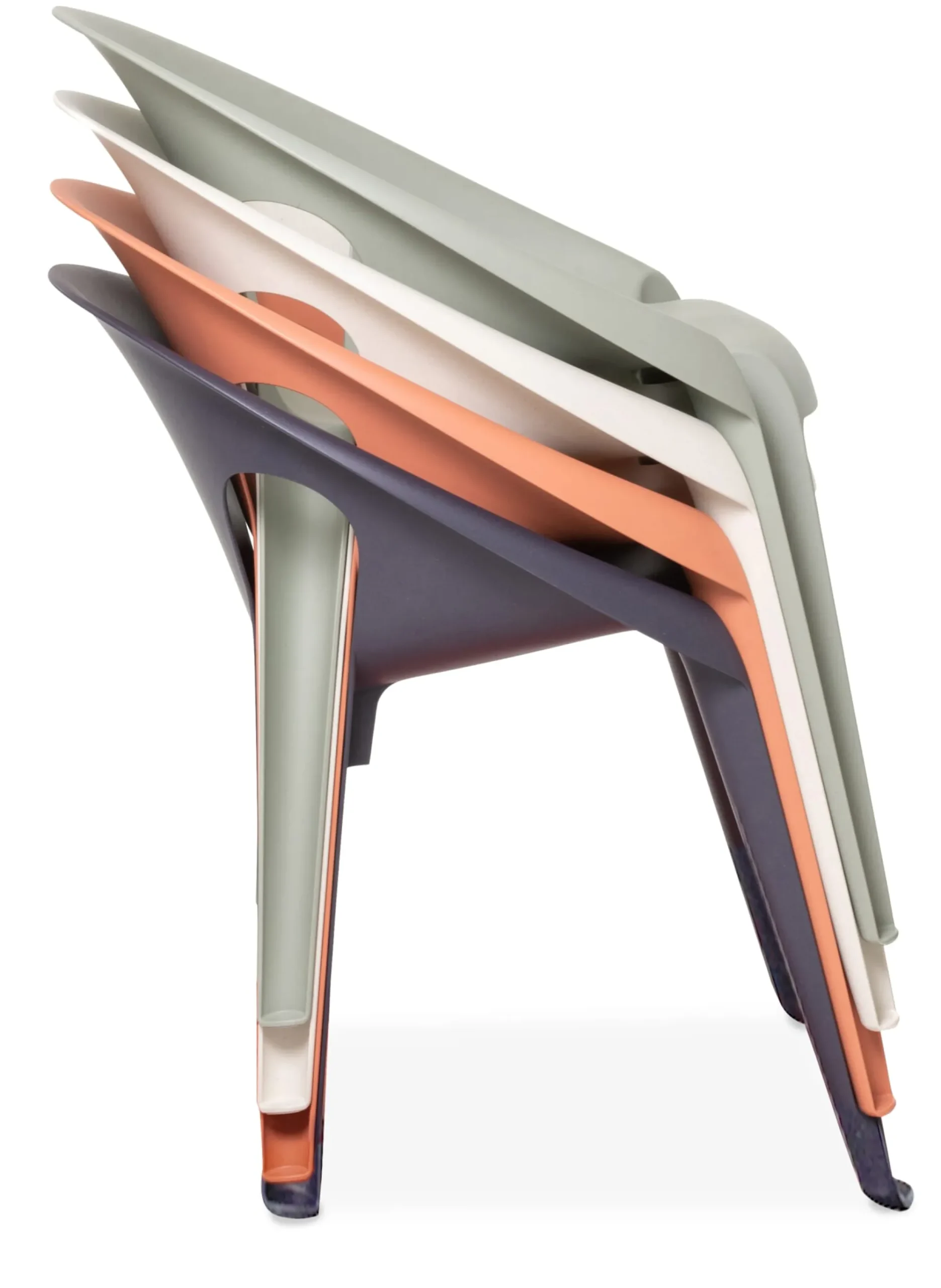Gartenstühle * Magis Armlehnstuhl Bell Chair Schwarz