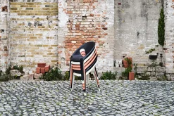 Gartenstühle * Magis Armlehnstuhl Bell Chair Schwarz