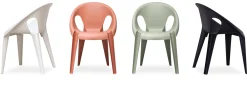 Gartenstühle * Magis Armlehnstuhl Bell Chair Weiß