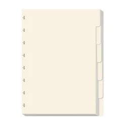 Notizbücher * Manufactum Atoma Registerblätter A4
