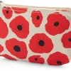 Umhänge- & Handtaschen * Melawear Aufräumer Blumenprint, rot-natur