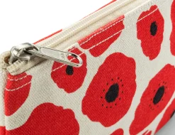 Umhänge- & Handtaschen * Melawear Aufräumer Blumenprint, rot-natur