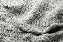 Decken|Wohnaccessoires * Disana Babydecke Merino-Schurwolle Grau