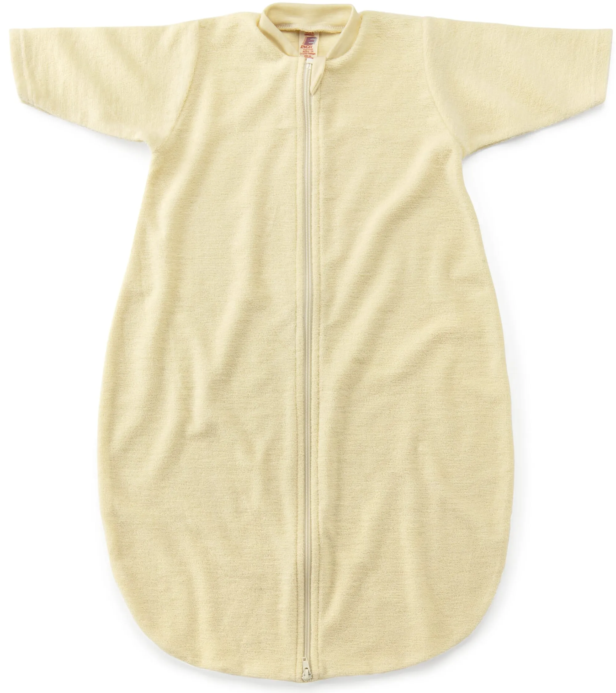 Babykleidung * Engel Babyschlafsack Merino-Wollfrottee Natur