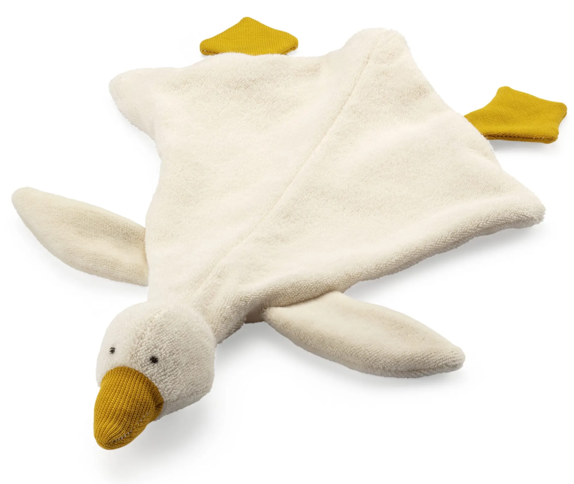 Babyspielzeug|Puppen & Puppenhäuser * Nanchen Natur Baby-Schmusetuch Gans