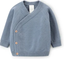 Kinderbekleidung * Mamelo Baby-Wickeljacke Merinowolle