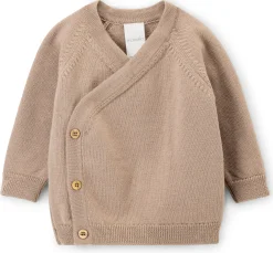 Kinderbekleidung * Mamelo Baby-Wickeljacke Merinowolle