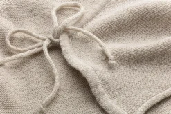 Babykleidung|Kinderbekleidung * Halfen-Strickerei Baby-Wickeljacke Merinowolle Beige