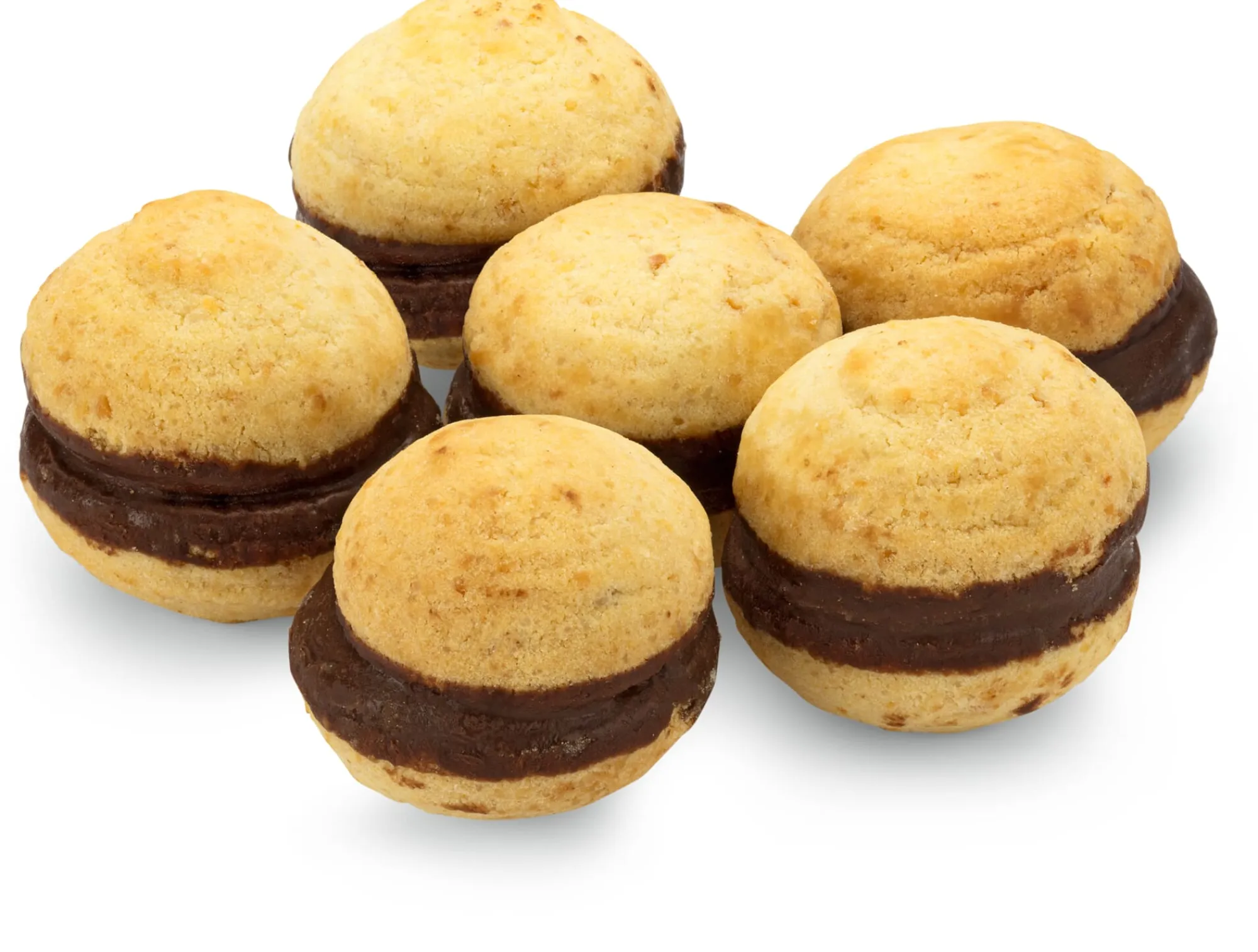 Gebäck * Amaretti Virginia Baci di Dama Orangenkekse mit Schokolade