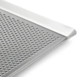Backzubehör * de Buyer Backblech Edelstahl perforiert (40 × 30 cm)