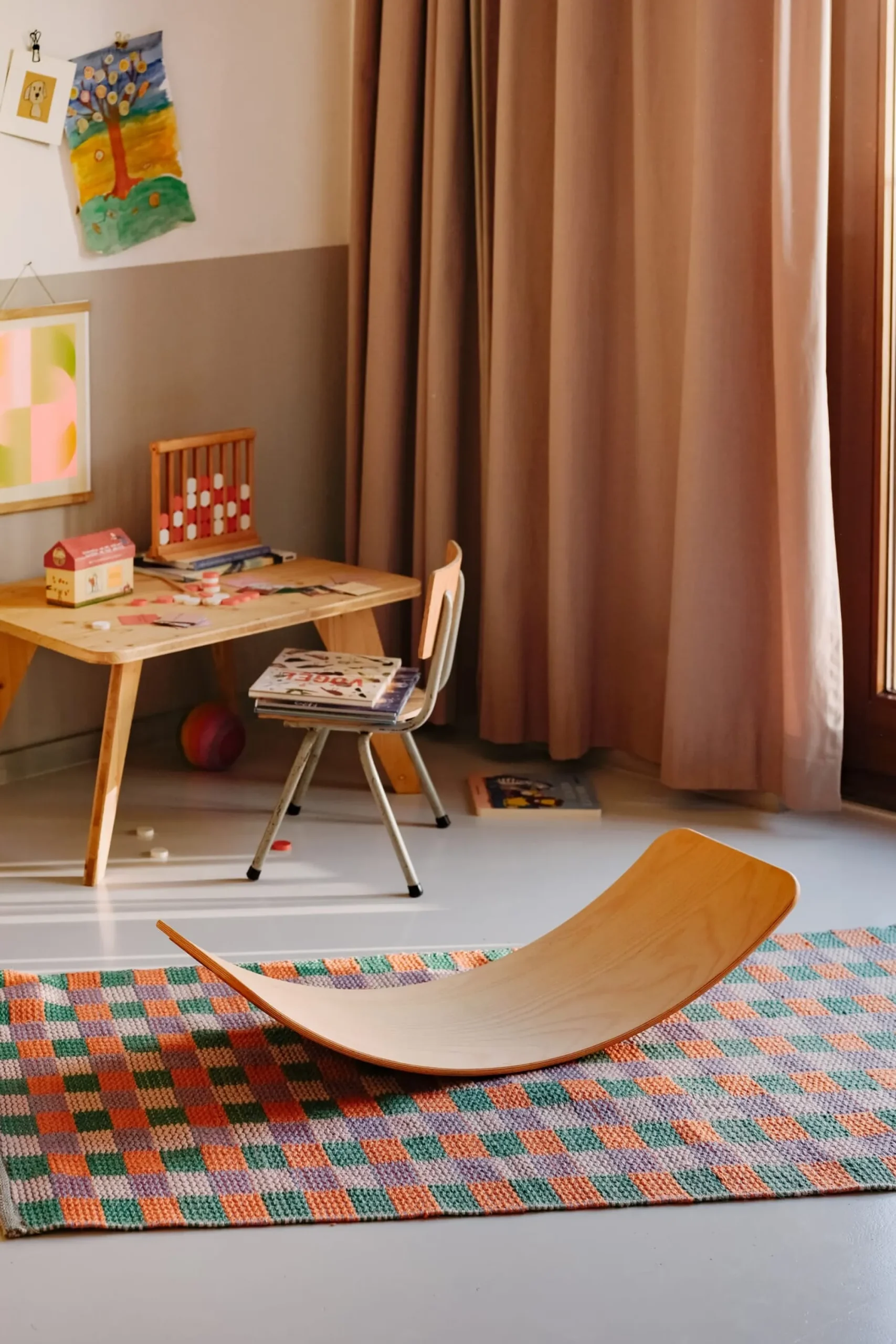 Sportgeräte|Holzspielzeug * TicToys Balanceboard Buchenholz