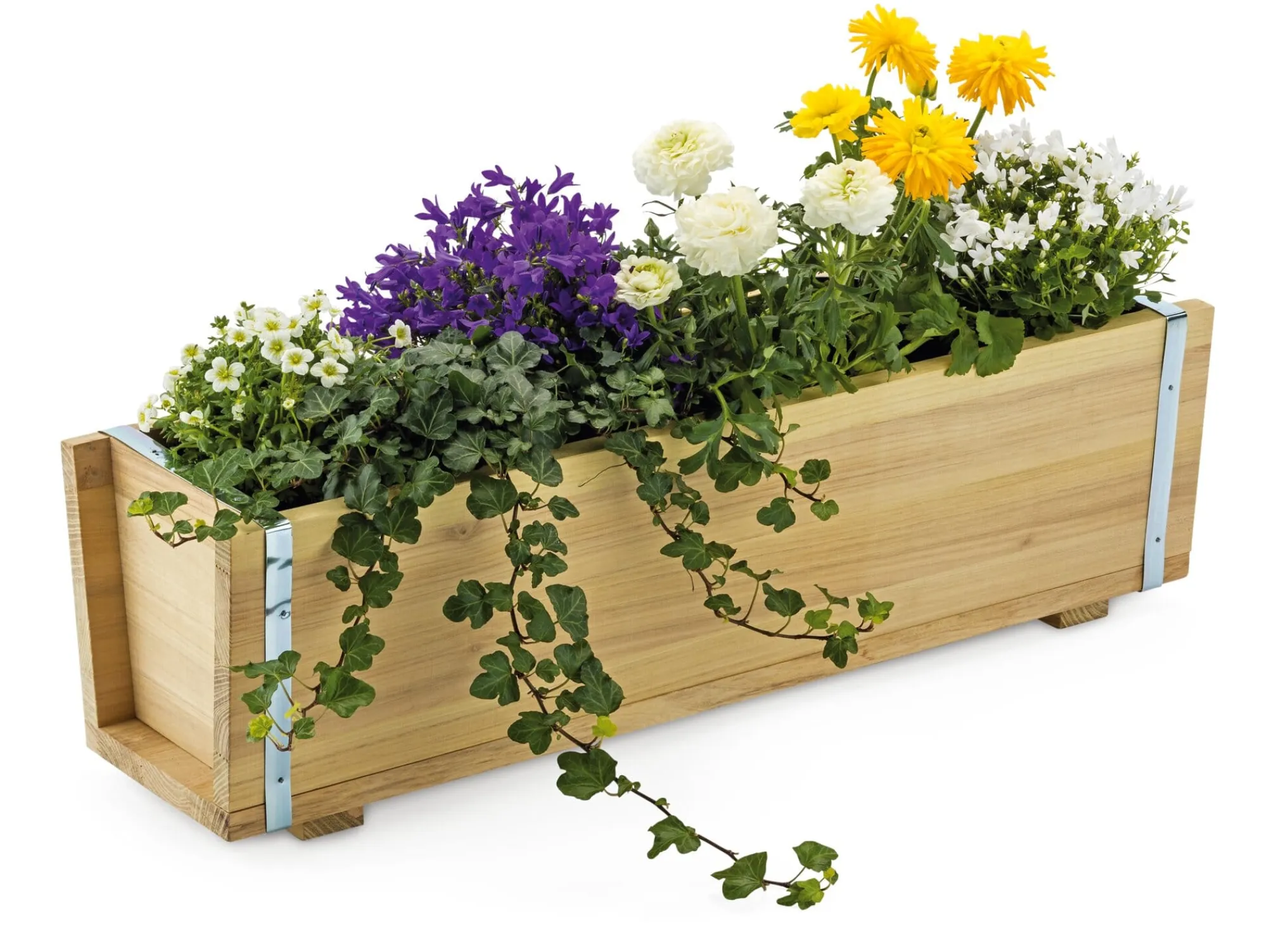 Blumenbänke & -Kästen|Pflanzgefäße * Manufactum Balkonkasten Robinienholz