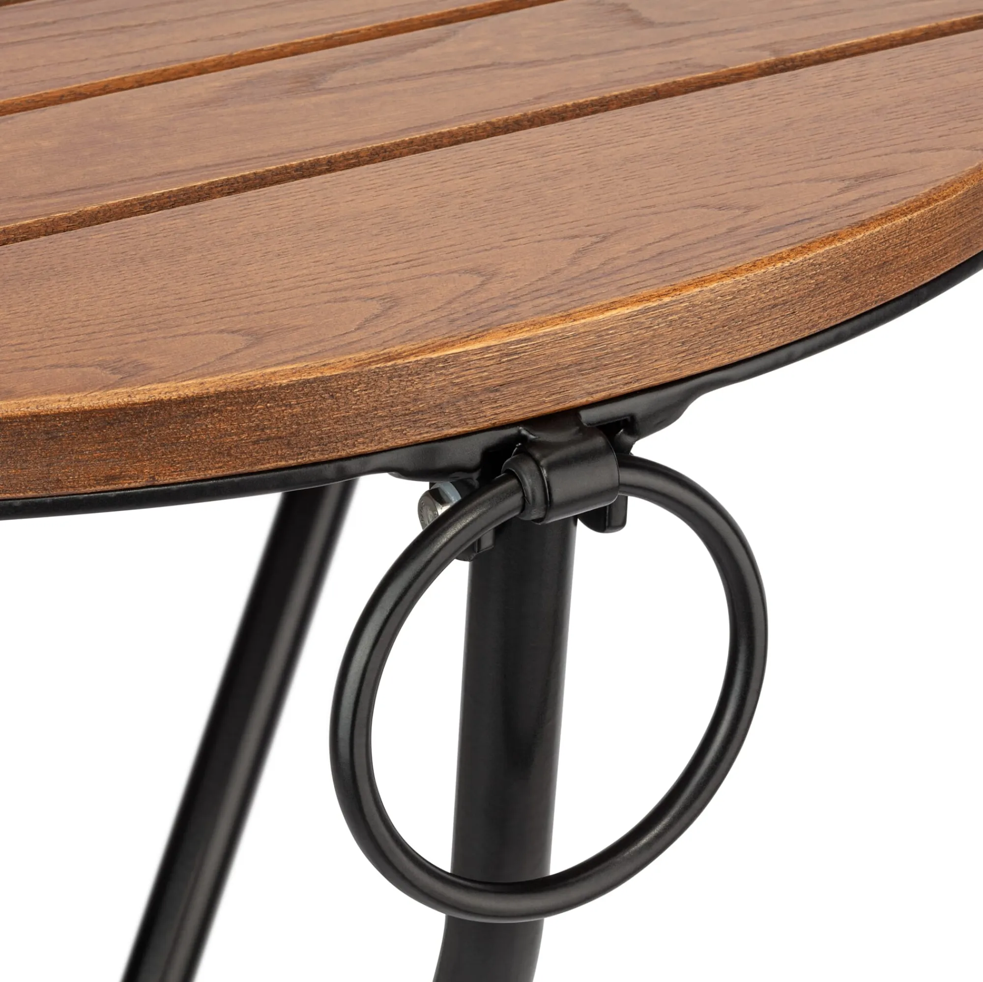 Gartentische * Demar Forge Balkonklapptisch Holzauflage