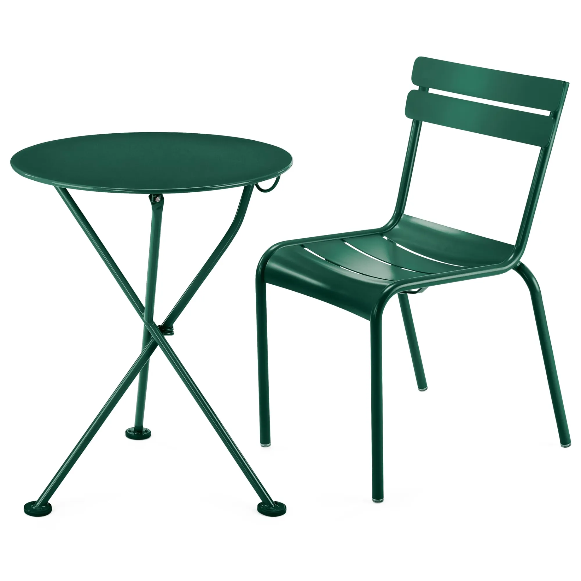 Gartentische * Demar Forge Balkonklapptisch Stahl Dunkelgrün