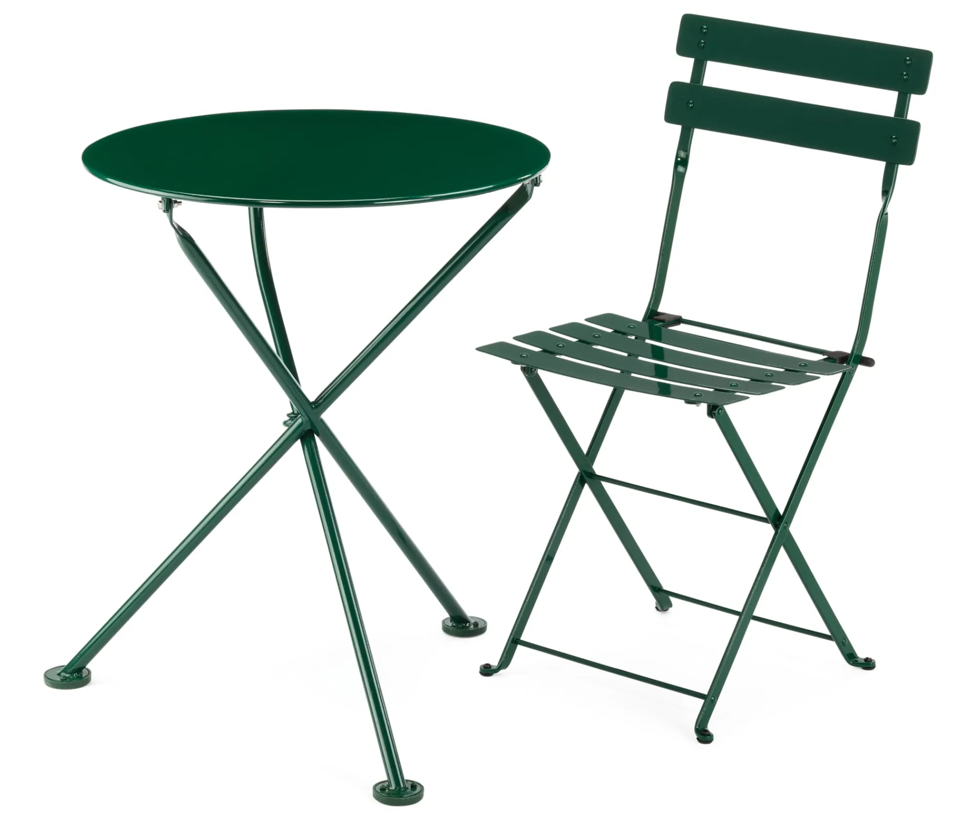 Gartentische * Demar Forge Balkonklapptisch Stahl Dunkelgrün