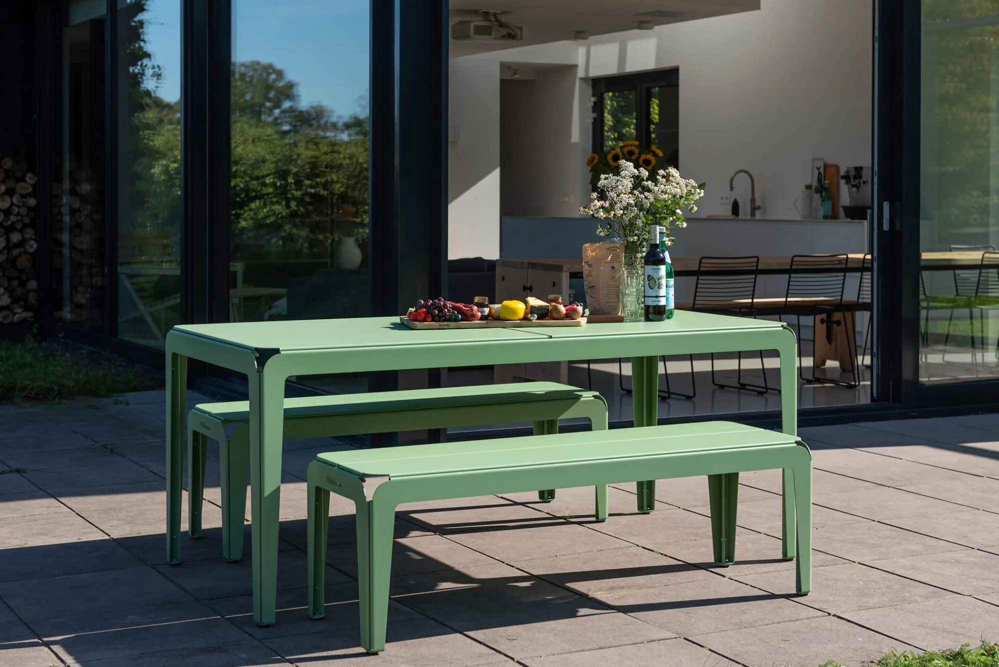 Gartenbänke * Weltevree Bank Bended Bench 140