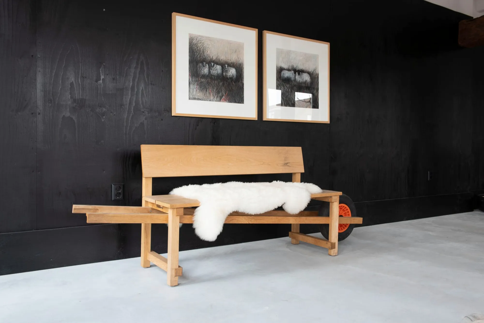 Gartenbänke * Weltevree Bank Wheelbench