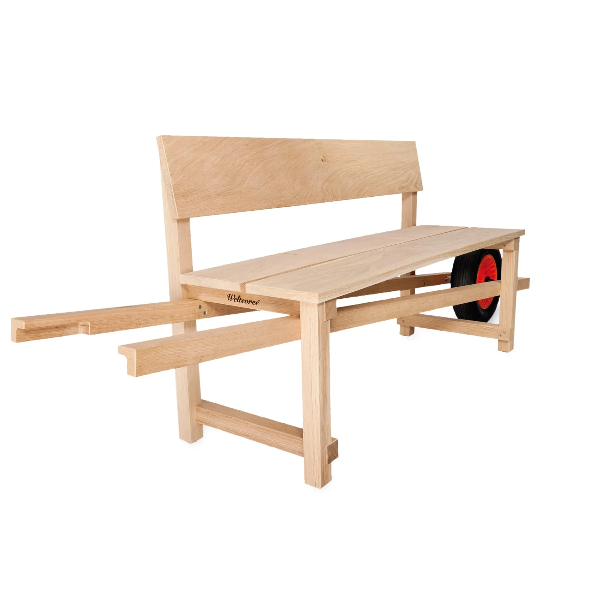 Gartenbänke * Weltevree Bank Wheelbench