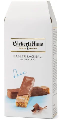 Gebäck * Läckerli Huus Basler Läckerli mit Milchschokolade