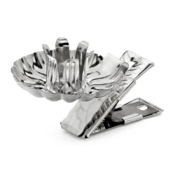 Kerzenhalter * Fridolfinger Metallwaren Baumkerzenhalter Stahlblech Silberfarben