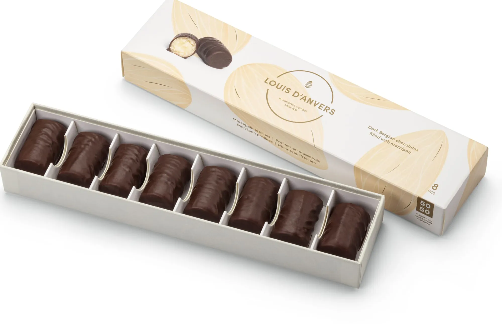 Marzipan|Pralinen * Massepain Sleeubus Belgische Marzipanpralinen (112 g)