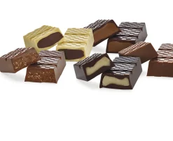 Schokolade * Chocolaterie Mireille Belgischer Schokoladenriegel Nougatpraline