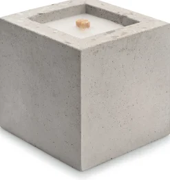 Gartenfackeln * Beske-Manufaktur Betonfeuer Würfel