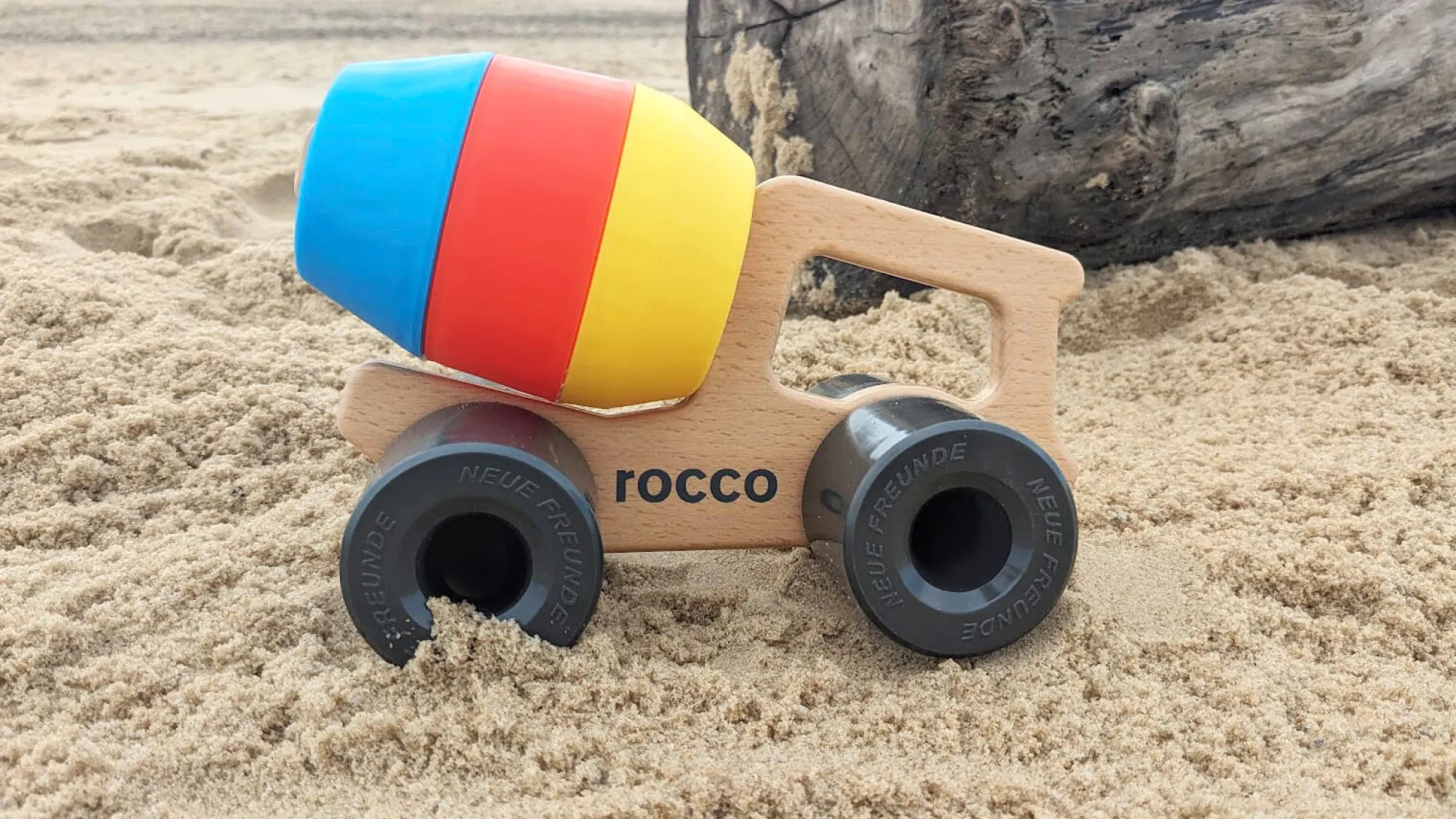 Blech- & Modellspielzeug|Holzspielzeug * Betonmischer Rocco