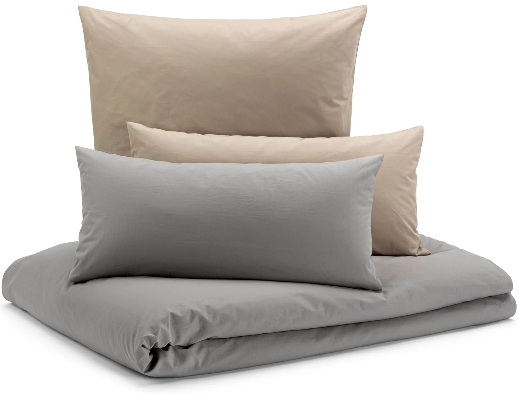 Bettwaren & Bettwäsche * Manufactum Bettbezug Baumwolle Taupe