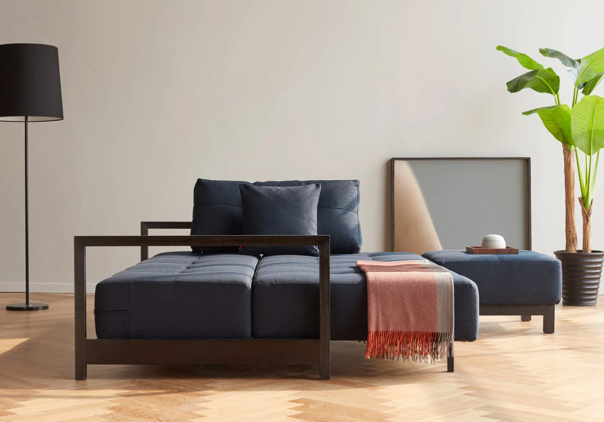 Sitzmöbel * Innovation Living Bettsofa Bifrost Dunkelblau
