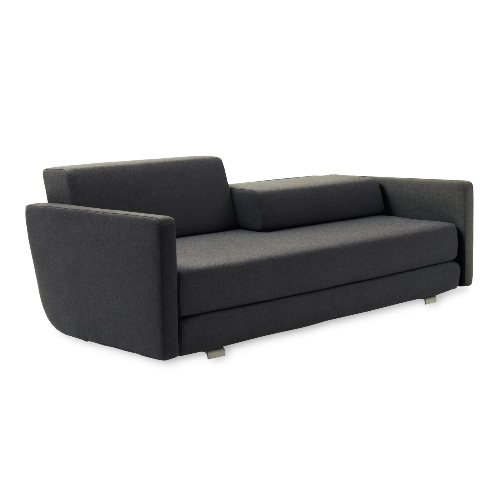 Sitzmöbel * Softline Bettsofa Lounge Plus Anthrazit