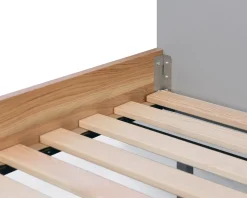 Schlafmöbel * bartmann berlin Bett Unidorm Grau