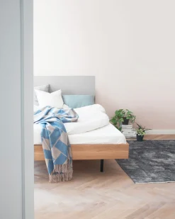 Schlafmöbel * bartmann berlin Bett Unidorm Grau