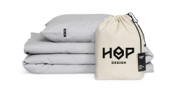 Bettwaren & Bettwäsche * HOP Design Bettwäsche Pur Grau